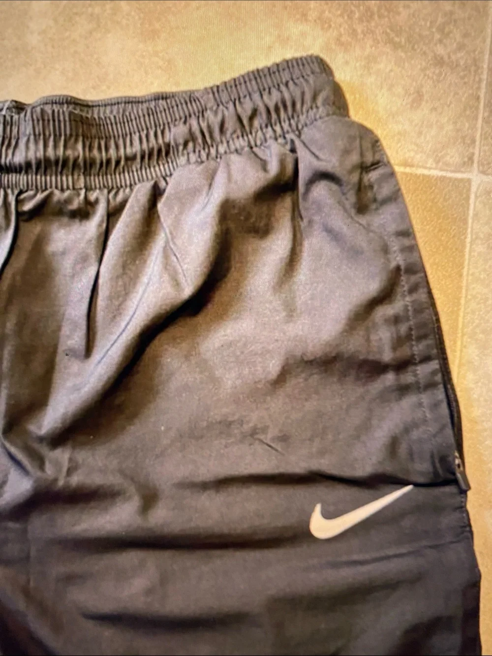 Nike Black Joggers with Manchester United Crest